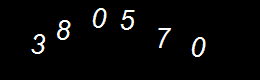 Real person number