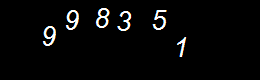 Real person number