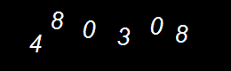 Real person number